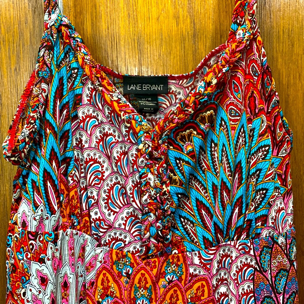 Size 14/16 vintage Lane Bryant tank top.